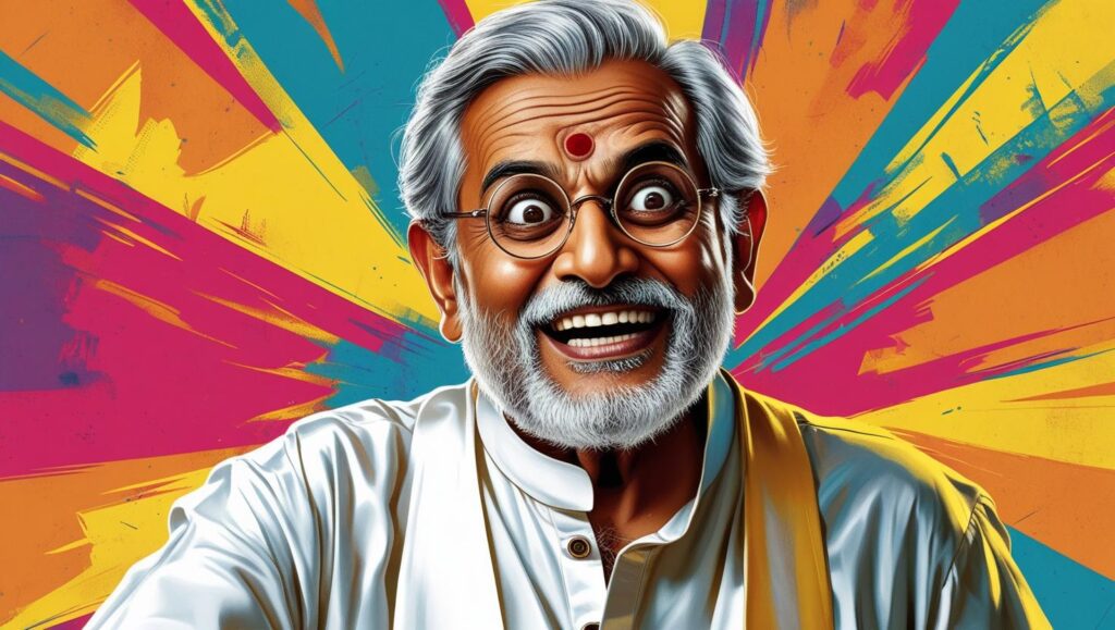 Baburao Character Design for Hera Pheri 3